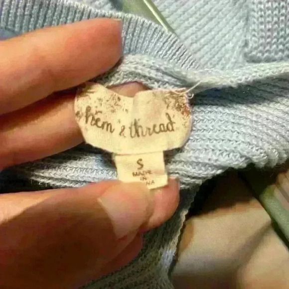 Hem and Thread knit tank top in a size small - Picture 4 of 5